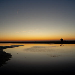 Wandbild Abendstimmung am Strand – St. Peter-Ording, zu kaufen im Bildershop Baltic | North Sea