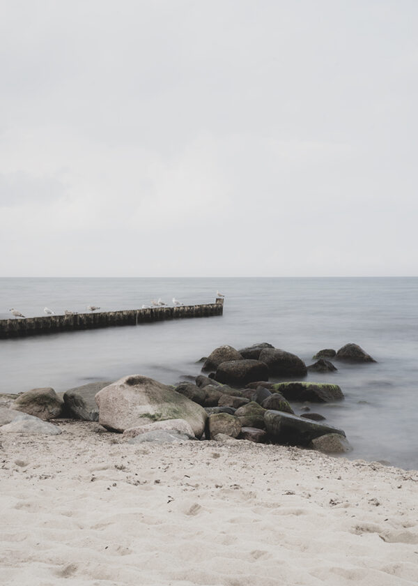 Wandbild Blick über das Meer – Kühlungsborn, zu kaufen im Bildershop Baltic | North Sea