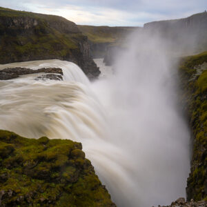 Wandbild Wasserfall Gulfoss, zu kaufen im Bildershop Norway | Iceland