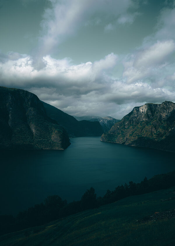 Wandbild Aurlandsfjord, zu kaufen im Bildershop Norway | Iceland