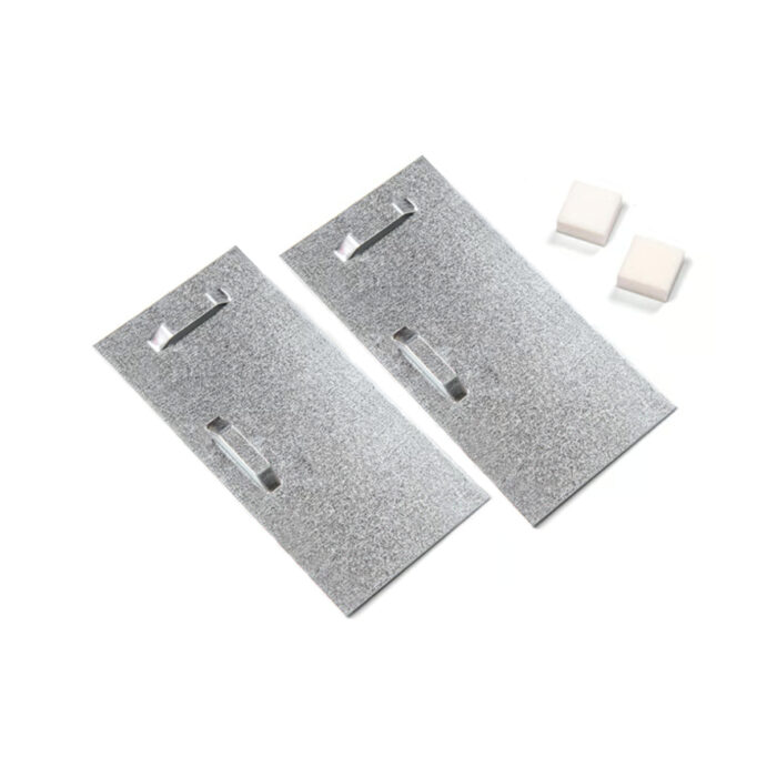 Zubehör für Bilder auf Alu-Dibond oder Acryl-Glas: Metall-Aufhänger Set L, zu kaufen im Shop